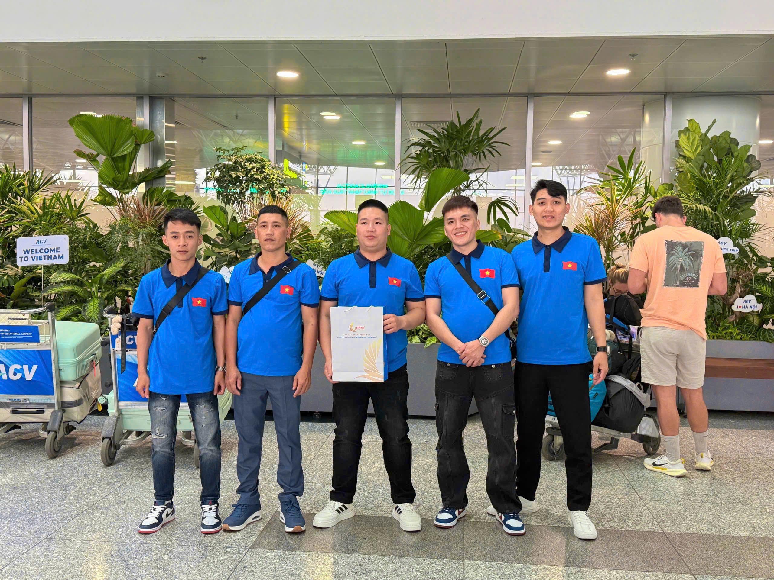 ✈️ CHÚC MỪNG 5 BẠN HỌC VIÊN NHẬT BAY 