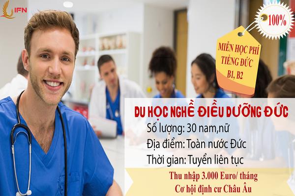 DU HỌC NGHỀ ĐIỀU DƯỠNG ĐỨC MIỄN PHÍ